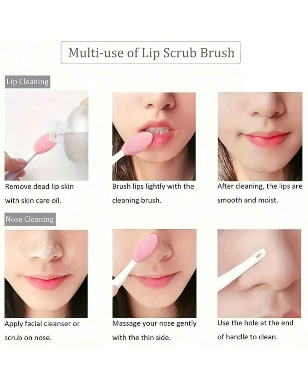 Silicone Exfoliating Lip Brush