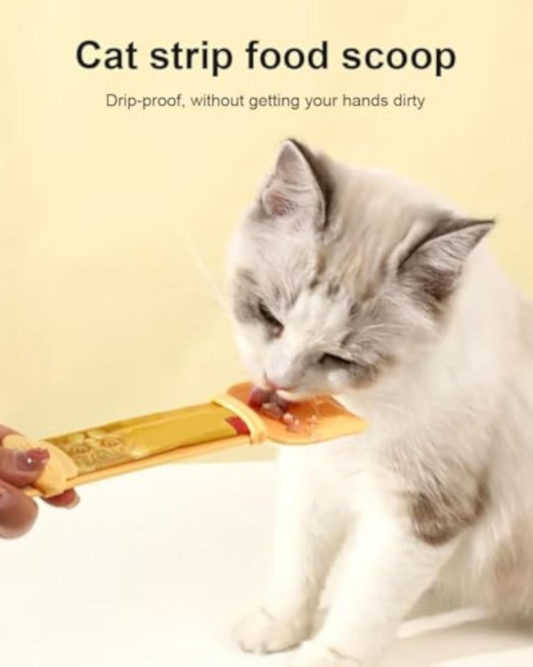 Cat Treat Squeeze Spoon