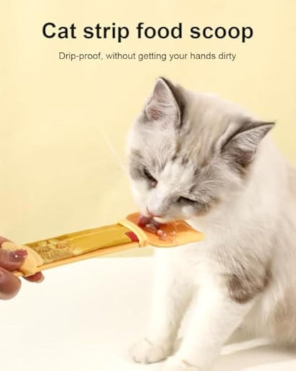 Cat Treat Squeeze Spoon