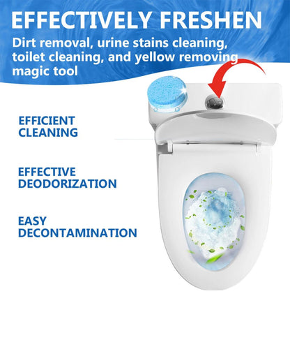 Effervescent Toilet Bowl Cleaner Tablets