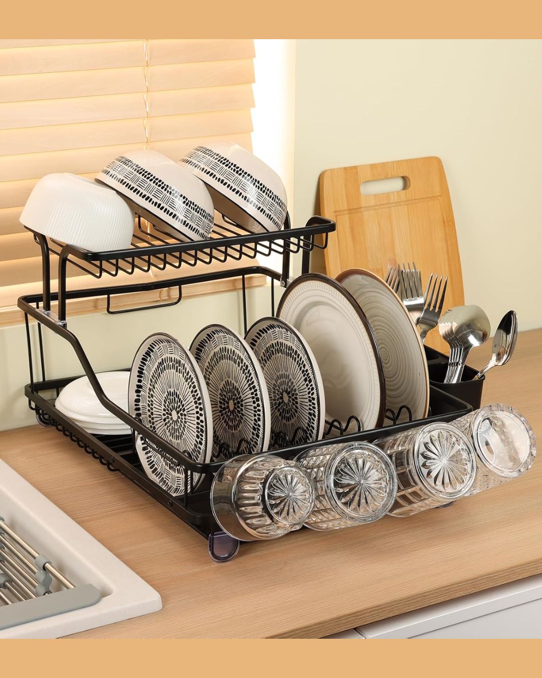 Aluminum Dish Drying Rack