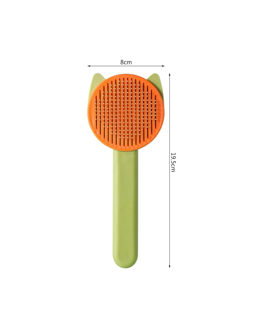Press Type Pet Grooming Brush