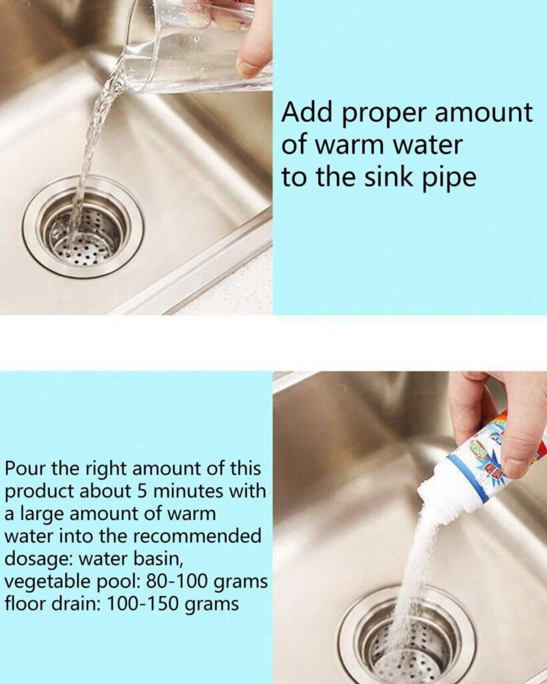 Anti Clogging Cleaning Powder Agent
