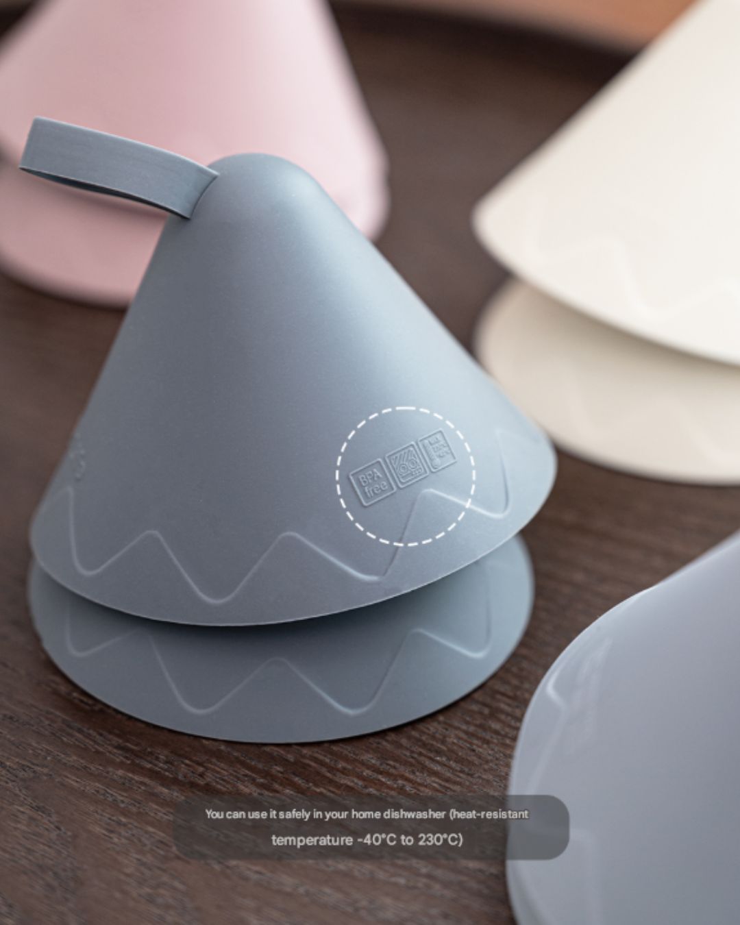 Silicone Cone Pot Lid Holder
