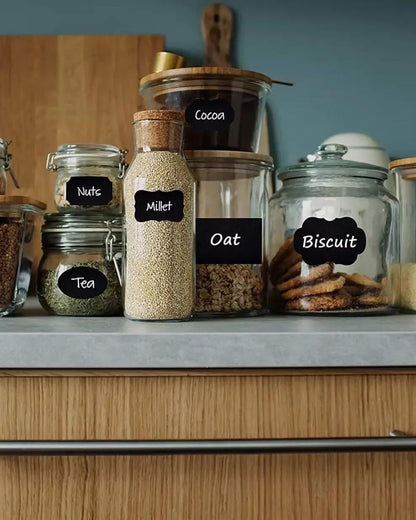 Waterproof Chalkboard Labels with White Marker