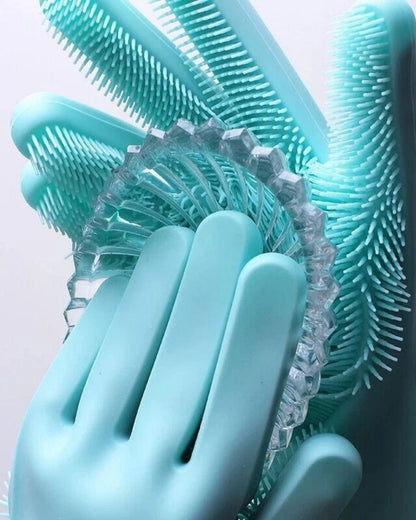 Silica Gel Cleaning Gloves
