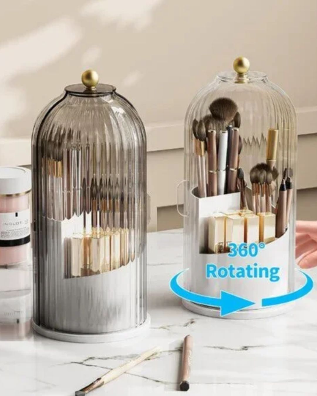 360 Rotating Brush Holder