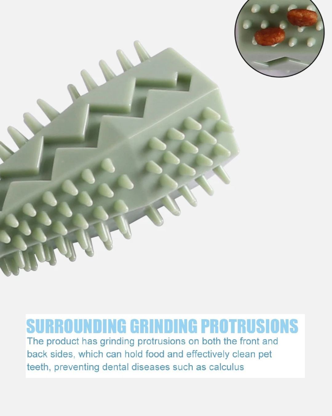 Durable Dog Toothbrush & Chew Toy