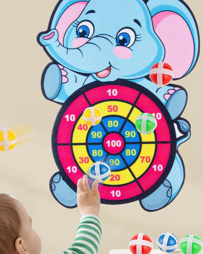 Sticky Ball Dart Board Target Sports Game