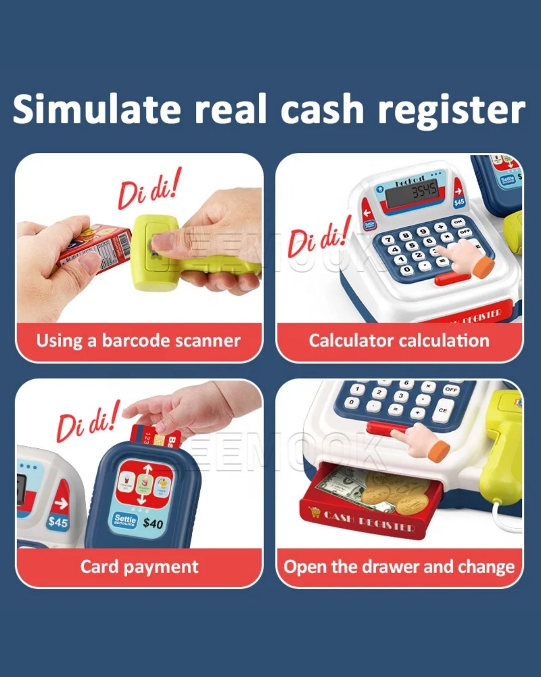 Electronic Cash Register Playset