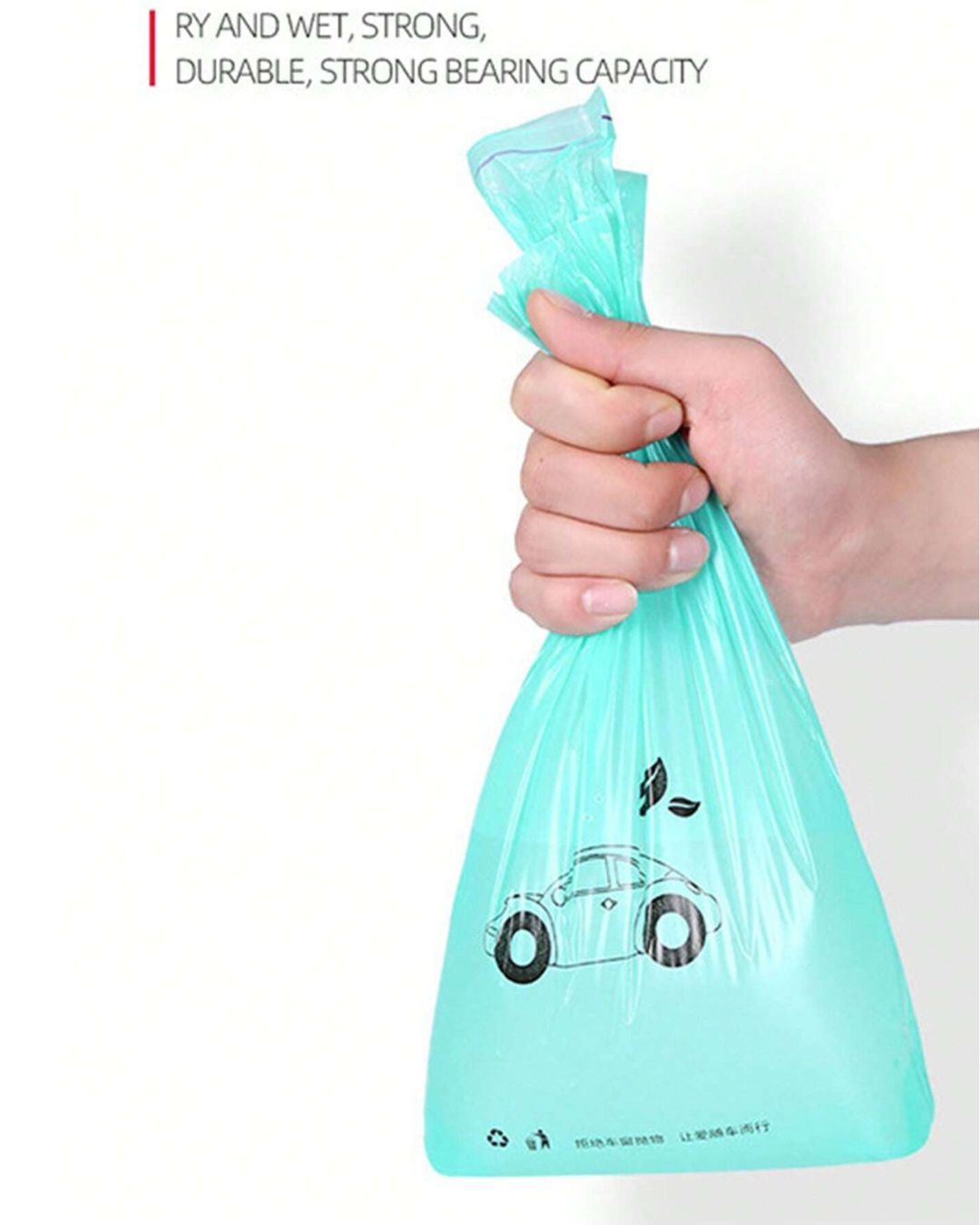 Disposable and Biodegradable Car Trash Bag