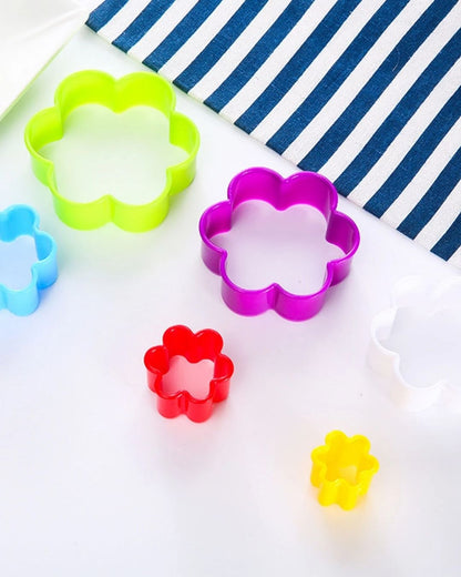5-Piece Plastic Cookie Cutter Set