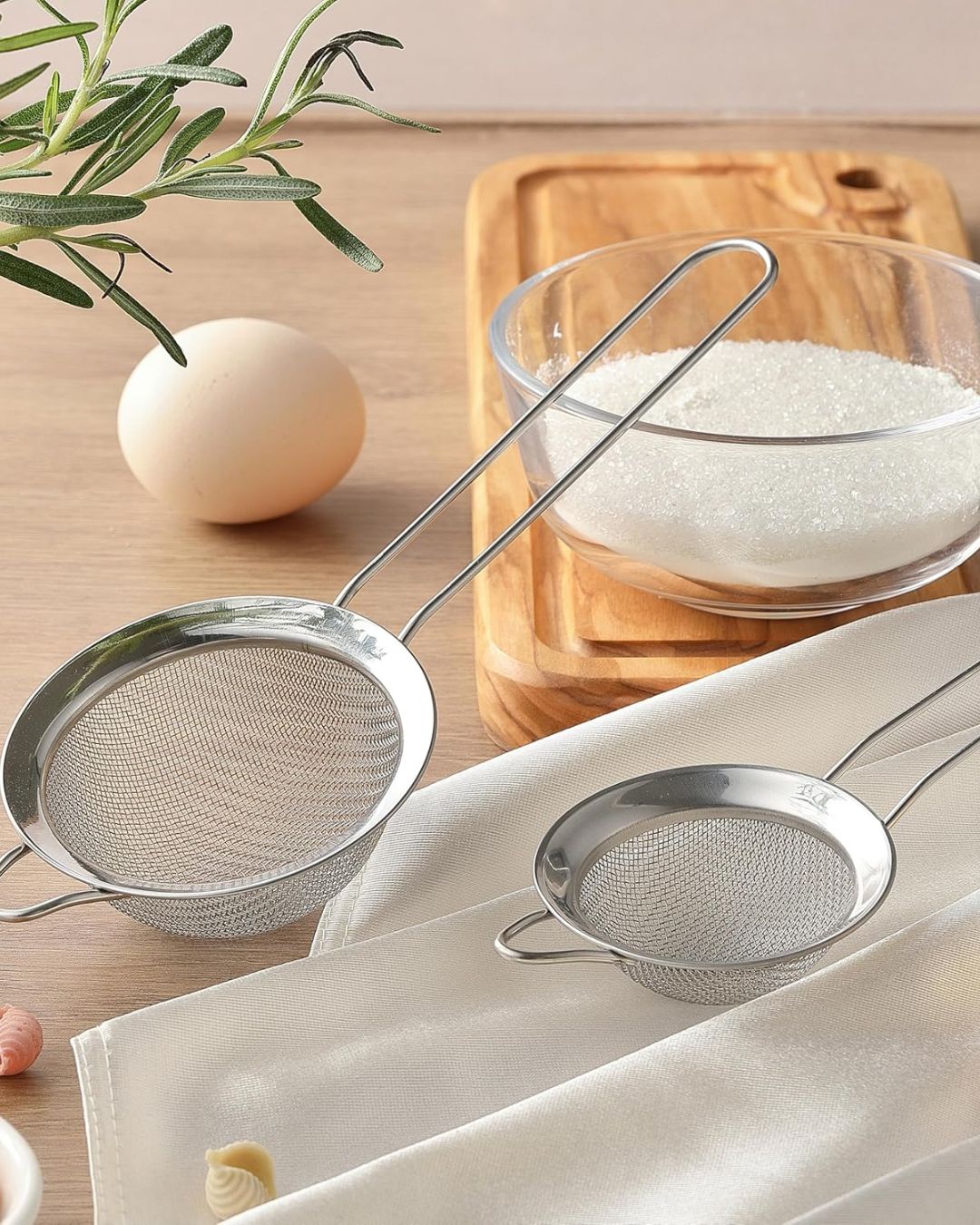 Stainless Steel Strainer Set of 3