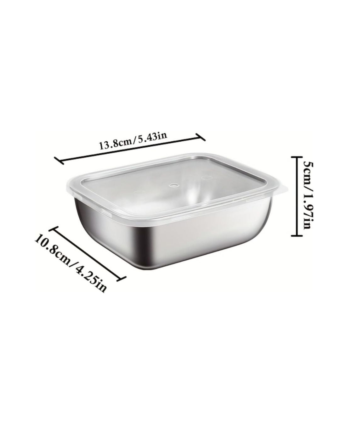 Stainless Steel Food Storage Containers