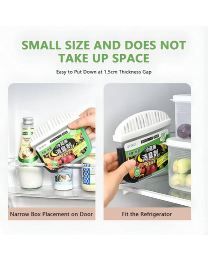 Natural Tea Polyphenol and Unscented Activated Charcoal Refrigerator Deodorizer