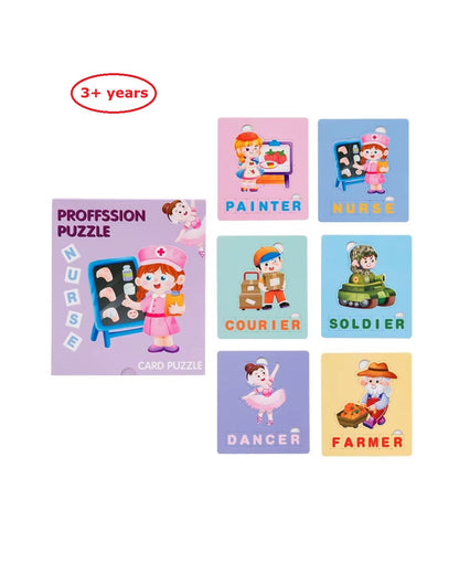 Cardboard Puzzle Cards