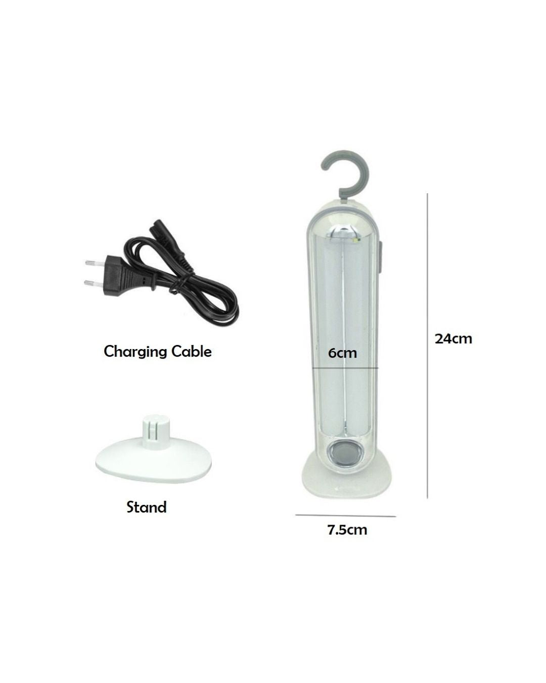 Rechargeable LED Light with Solar Panels