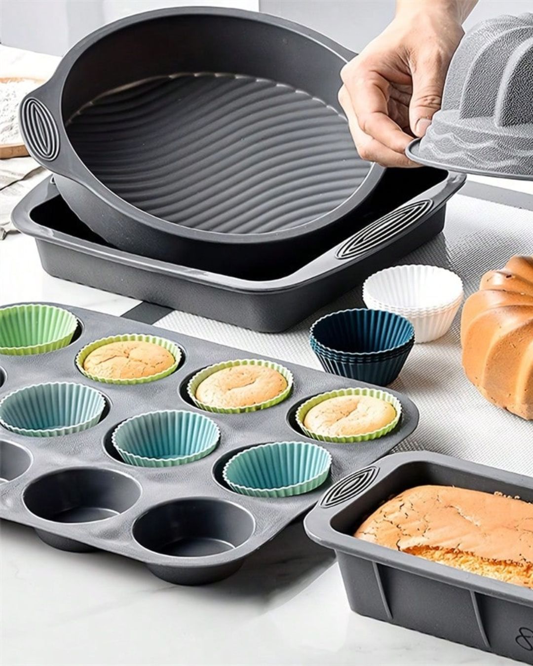 Silicone Baking Cupcakes Mold