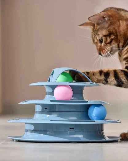 Four-layer Turntable Cat Toy