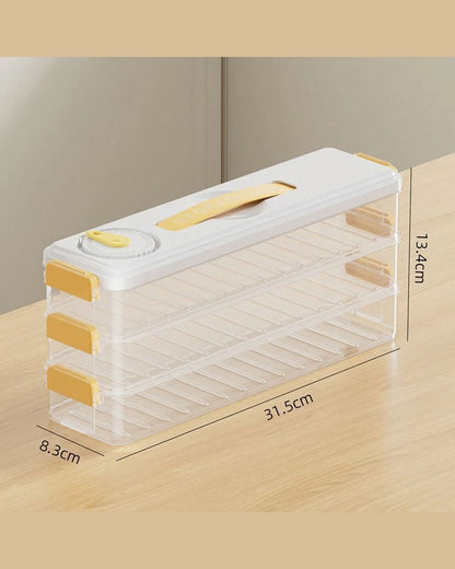 Three-Layered Food Storage Box