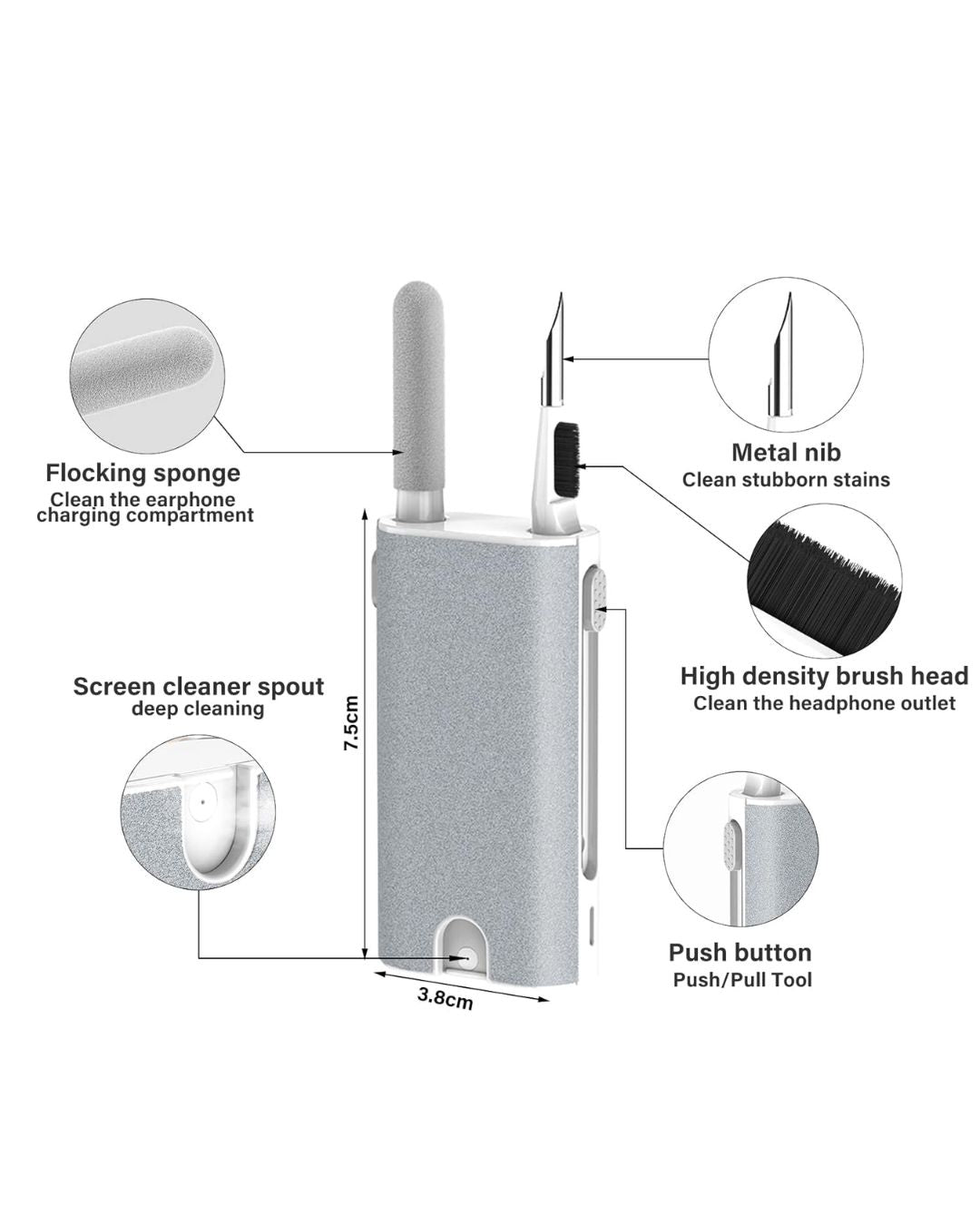 5 in 1 Screen & Airpods Cleaner