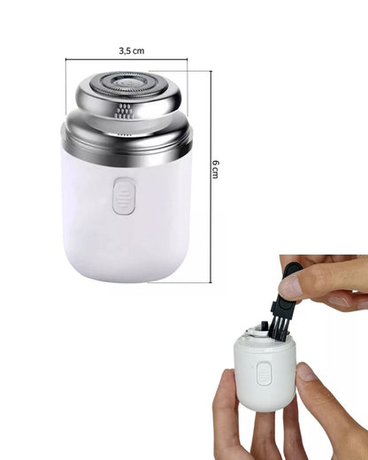 2 in 1 Mini Capsule Electric Shaver
