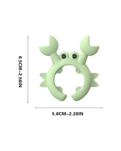 Crab Shaped Silicone Spatula Rack