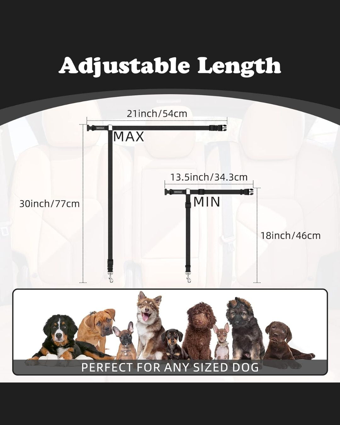 Car Safety Dog Traction Rope