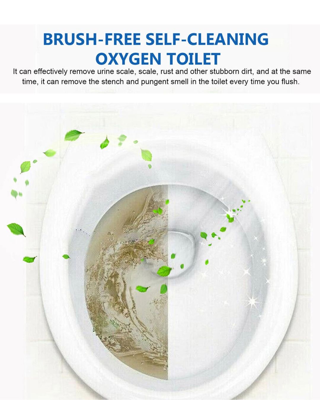 Effervescent Toilet Bowl Cleaner Tablets