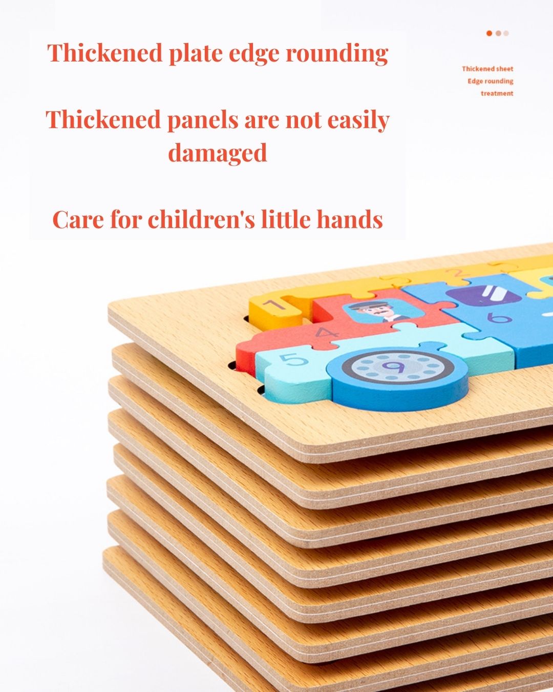 3D Wooden Montessori Puzzle Educational Toys