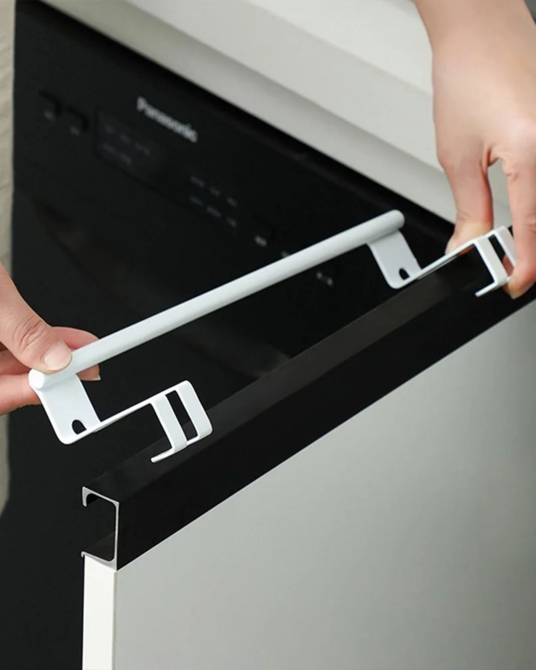Double Hook Metal Towel Holder