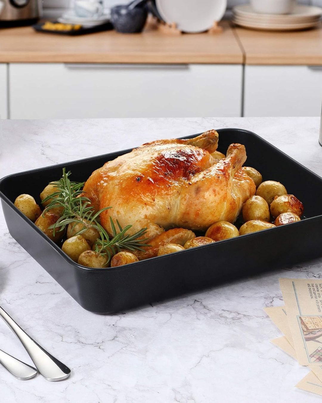 2-Piece Diamond Baking Pan Set