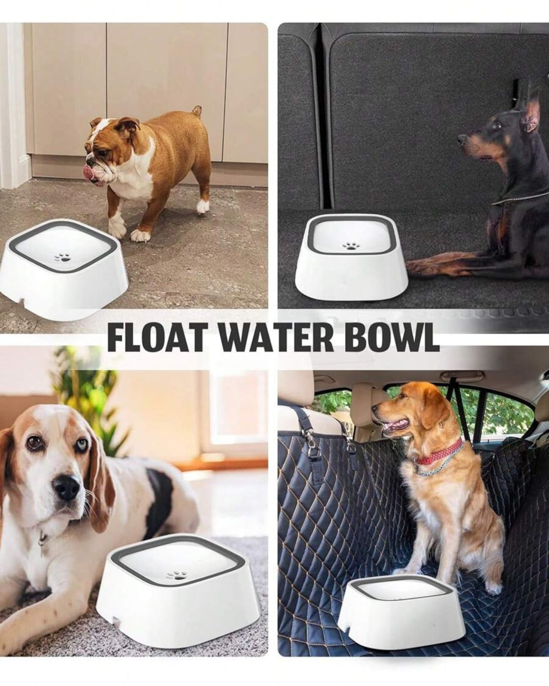 No-Spill Pet Water Bowl
