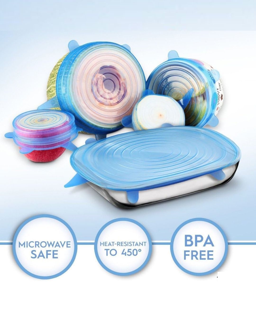 Silicone Stretch Lids