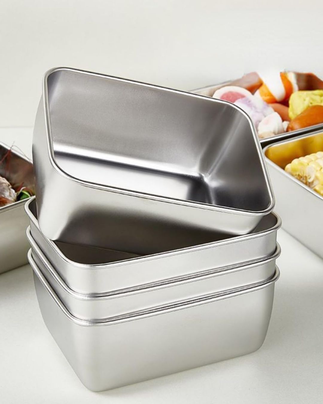 Stainless Steel Food Storage Containers