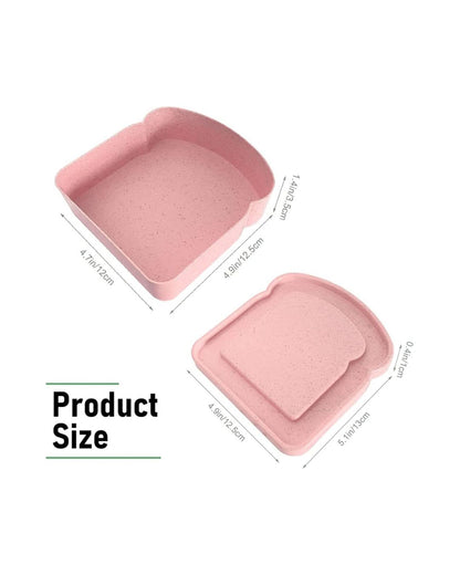 Toast Shape Sandwich Box