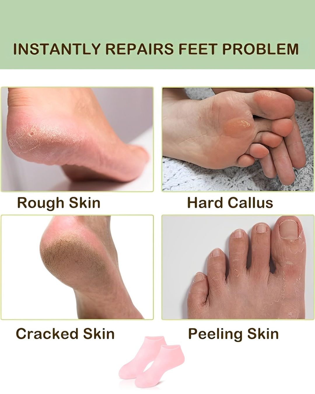 Moisturizing Gel Socks