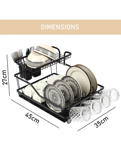 Aluminum Dish Drying Rack