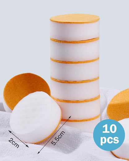 Dual-Sided Sponge for Whitening Shoes