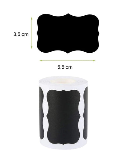 Waterproof Chalkboard Labels with White Marker