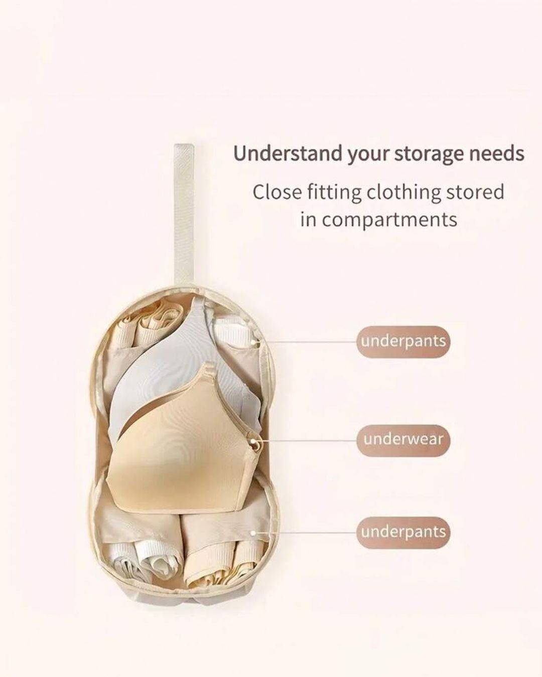 Travel Spherical Underwear Storage Bag