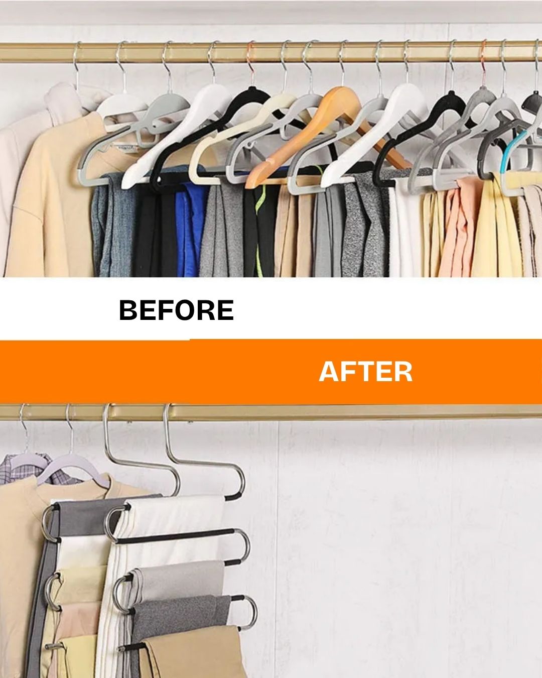 Stainless Steel Trousers Rack