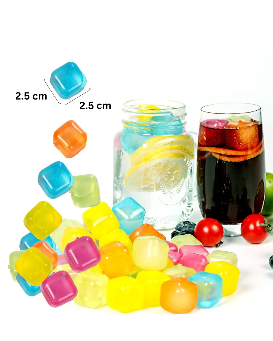 Reusable Square Ice Cubes