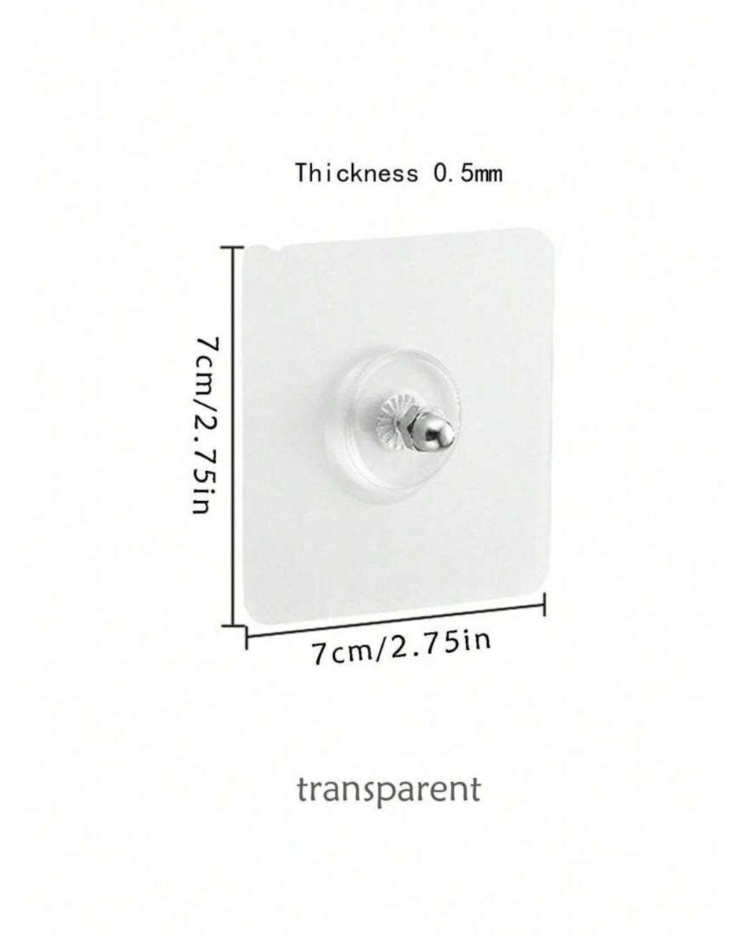 PVC Strong Adhesive Screw Stickers