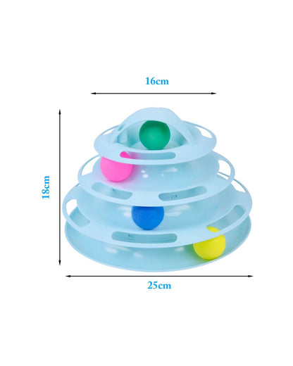 Four-layer Turntable Cat Toy
