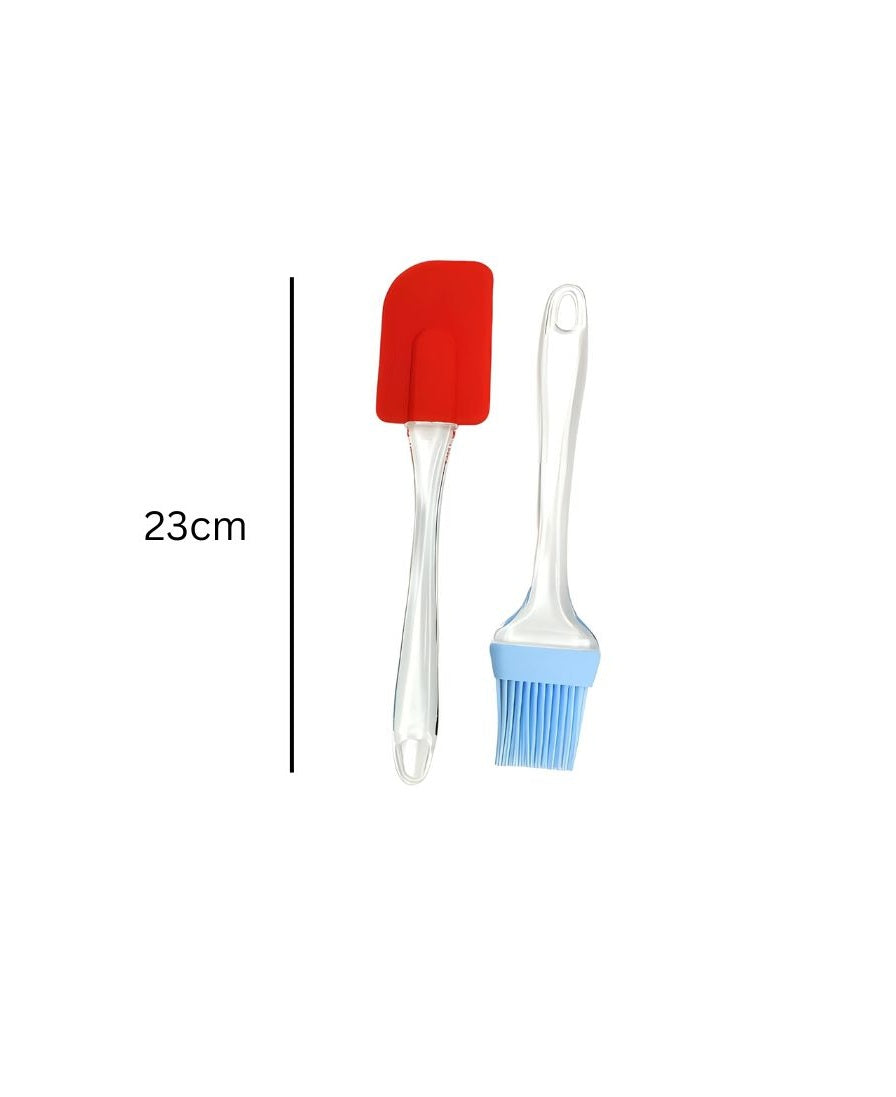Silicone Brush and Spatula Set