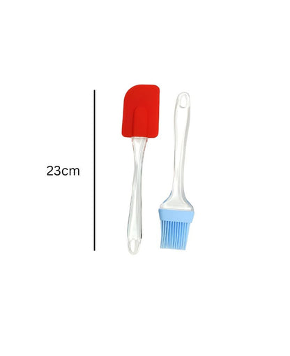 Silicone Brush and Spatula Set