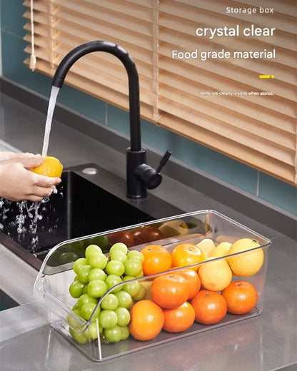 Clear Acrylic Refrigerator Organizer