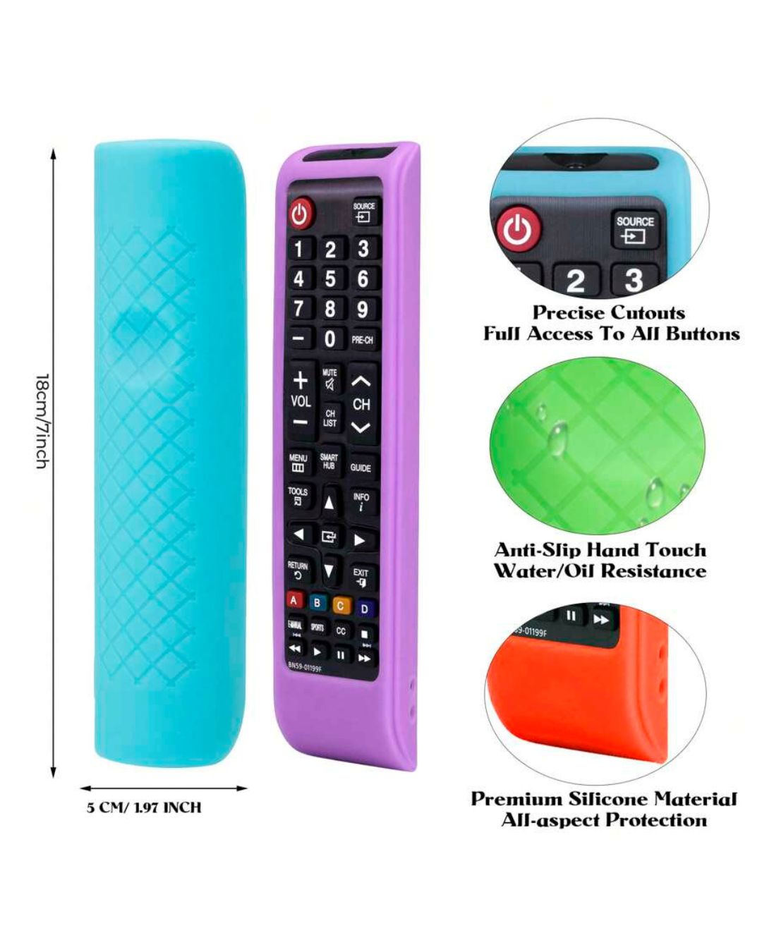 Neon Remote Control Case