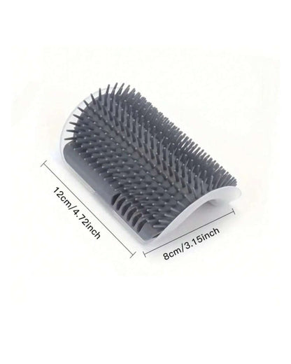 Self-Grooming Cat Wall Scratcher